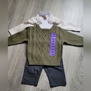 NWT Adorable Baby Outfit Matching Set